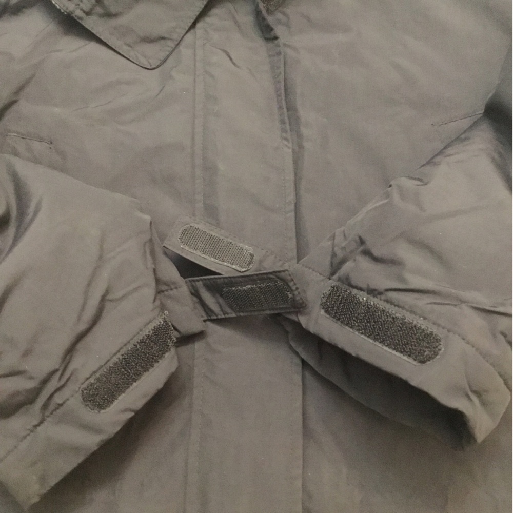 Lands' End Charcoal Fleece Outerwear - Picture 13 of 16